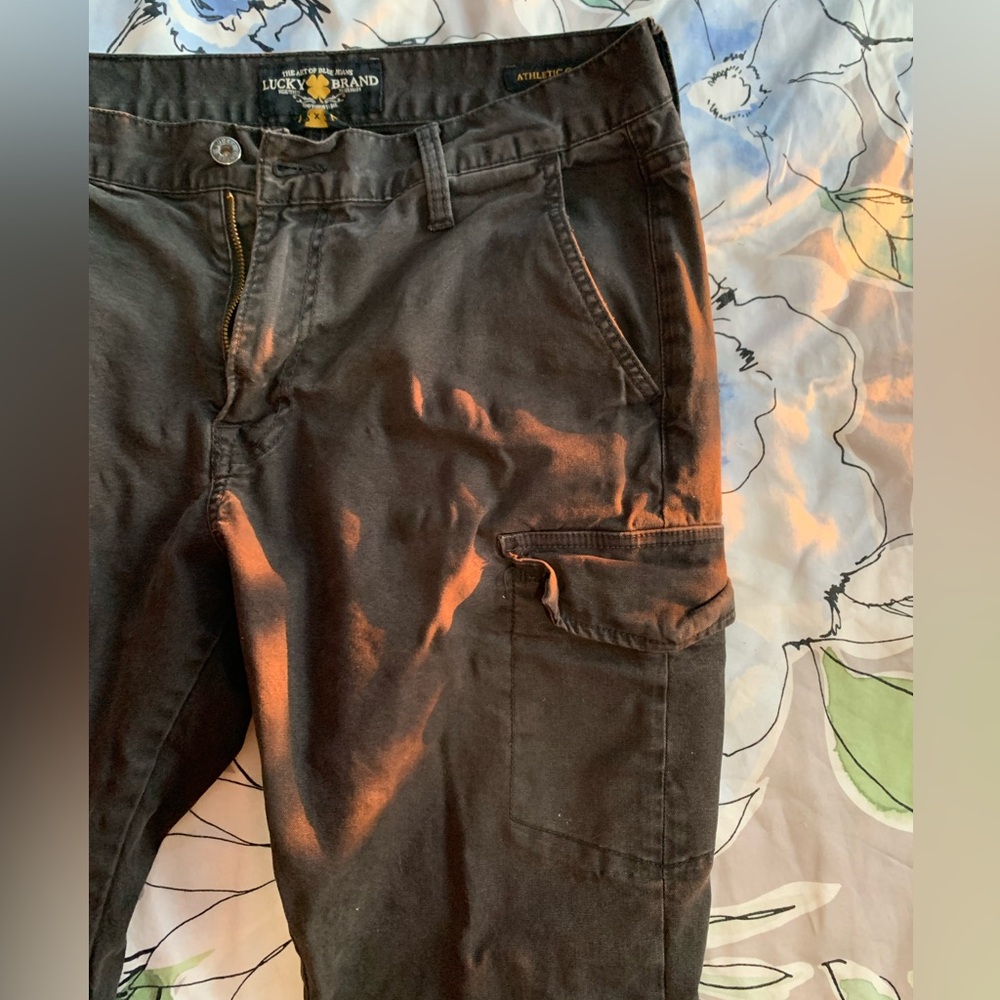 Lucky Brand Men's Dark Cargo Pants